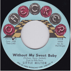 Little Milton Without My Sweet Baby / Help Me Help You USED VINYL 7INCH 45 RPM SINGLE
