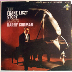 The Piano And Orchestra Of Harry Sukman The Franz Liszt Story Vinyl LP USED