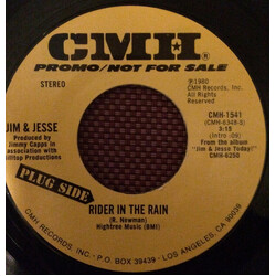 Jim & Jesse Rider In The Rain / Where Do We Go From Here USED VINYL 7INCH 45 RPM PROMO