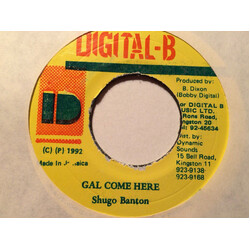Shugo Banton Gal Come Here USED VINYL 7INCH 45 RPM