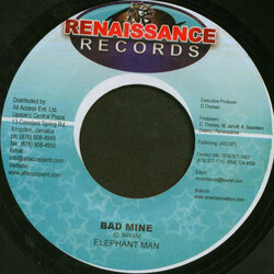 Elephant Man / Sanjay (3) Bad Mine / Hell No USED VINYL 7INCH 45 RPM