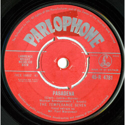 The Temperance Seven Pasadena USED VINYL 7INCH SINGLE 45 RPM