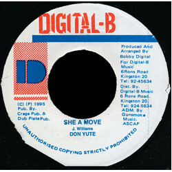 Don Yute She A Move USED VINYL 7INCH 45 RPM