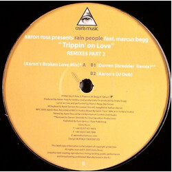 Aaron Ross / Rain People / Marcus Begg Trippin' On Love (Remixes Part 2) VINYL 12" USED