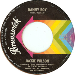 Jackie Wilson Danny Boy / Soul Time USED VINYL 7INCH SINGLE 45 RPM