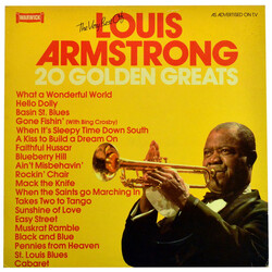 Louis Armstrong The Very Best Of Louis Armstrong 20 Golden Greats Vinyl LP USED