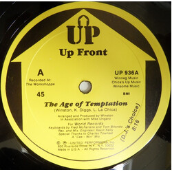 Up Front The Age Of Temptation USED VINYL 12INCH 45 RPM
