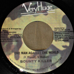 Bounty Killer / Alley Cat (4) One Man Against The World / Empress USED VINYL 7INCH 45 RPM STEREO