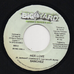 Sanchez Her Love USED VINYL 7INCH 45 RPM