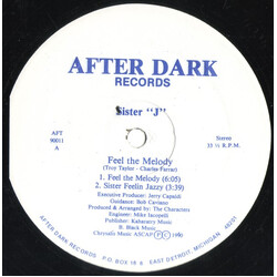 Sister J Feel The Melody VINYL 12" USED