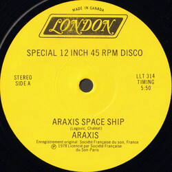 Araxis Araxis Space Ship Vinyl USED