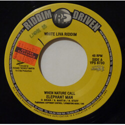 Elephant Man When Nature Call USED VINYL 7INCH 45 RPM