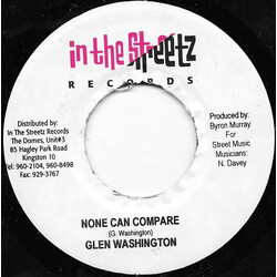 Glen Washington None Can Compare USED VINYL 7INCH 45 RPM
