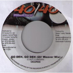 General Degree / Wayne Marshall Go Deh (QV Weaver Mix) / Get It On Tonight (QV Weaver Mix) USED VINYL 7INCH 45 RPM