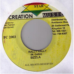 Sizzla Rally Rally Vinyl 7" USED