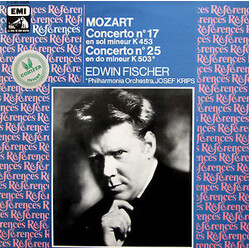 Wolfgang Amadeus Mozart / Edwin Fischer / Josef Krips / Philharmonia Orchestra Concerto No. 17 In G Major For Piano And Orchestra, K. 453 / Concerto N