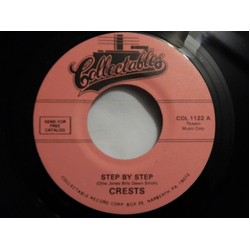 The Crests Step By Step / Gee (But I'd Give The World) Vinyl 7" USED