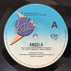 Sherbet Angela USED VINYL 7INCH 45 RPM SINGLE