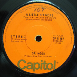 Dr. Hook A Little Bit More USED VINYL 7INCH 45 RPM SINGLE