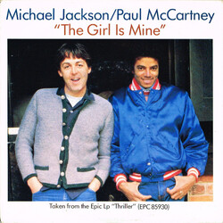 Michael Jackson / Paul McCartney The Girl Is Mine USED VINYL 7INCH 45 RPM SINGLE STEREO