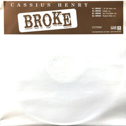 Cassius Henry Broke USED VINYL 12INCH PROMO
