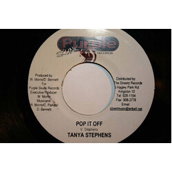 Tanya Stephens / Sanjay (3) Pop It Off / Let The Party USED VINYL 7INCH