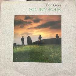 Bee Gees You Win Again Vinyl 7" USED