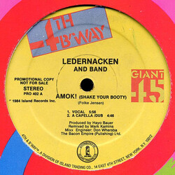 Ledernacken Amok! USED VINYL 12INCH 45 RPM PROMO