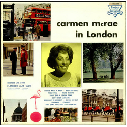 Carmen McRae Carmen McRae At The Flamingo Jazz Club Vinyl LP USED