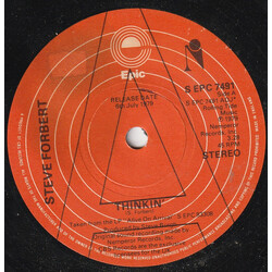 Steve Forbert Thinkin' USED VINYL 7INCH 45 RPM SINGLE PROMO STEREO