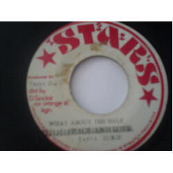 Tapper Zukie What About The Half USED VINYL 7INCH 45 RPM SINGLE