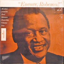 Paul Robeson "Encore, Robeson!" Vol. 2 Vinyl LP USED