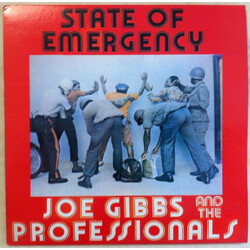 Joe Gibbs & The Professionals State Of Emergency Vinyl LP USED