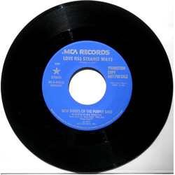 New Riders Of The Purple Sage Love Has Strange Ways USED VINYL 7INCH 45 RPM SINGLE PROMO STEREO