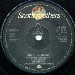 Ironhorse Sweet Lui-Louise USED VINYL 7INCH 45 RPM SINGLE STEREO
