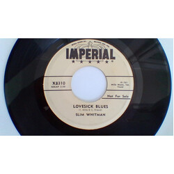 Slim Whitman Lovesick Blues / I'll Take You Home Again Kathleen USED VINYL 7INCH 45 RPM PROMO
