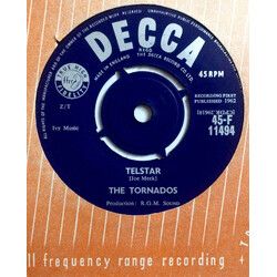 The Tornados Telstar USED VINYL 7INCH 45 RPM SINGLE REPRESS