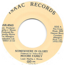 Moore Family / The Moore Brothers (5) Somewhere In Glory / Treat Everybody Right USED VINYL 7INCH 45 RPM SINGLE