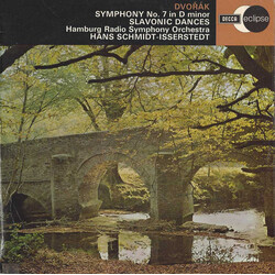 Antonín Dvořák / Hamburger Symphoniker / Hans Schmidt-Isserstedt Symphony No. 7 In D Minor / Slavonic Dances Vinyl LP USED