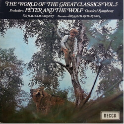 Sergei Prokofiev / Sir Malcolm Sargent / Ralph Richardson (2) / The London Symphony Orchestra Peter And The Wolf Vinyl LP USED
