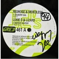 Anthony Red Rose / Merciless / Lukie D / Daddy Lizard Country Girl / Watchy Watchy USED VINYL 12INCH