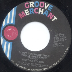 Dakota Staton I Love You More Than You'll Ever Know USED VINYL 7INCH 45 RPM PROMO
