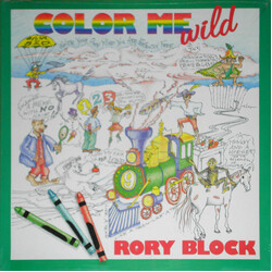 Rory Block Color Me Wild Vinyl LP USED