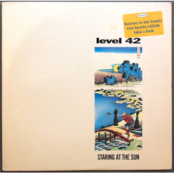 Level 42 Staring At The Sun Vinyl LP USED