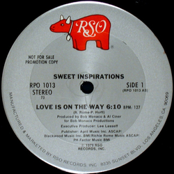 The Sweet Inspirations Love Is On The Way Vinyl 12" USED