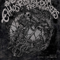 Crutches / Kontrasosial Chaos Riders, Freedom Fighters Vinyl LP USED