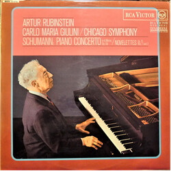 Arthur Rubinstein / Carlo Maria Giulini / The Chicago Symphony Orchestra / Robert Schumann Piano Concerto In A Minor, Op. 54 / Novelettes Op. 21, Nos.