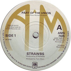 Strawbs Part Of The Union USED VINYL 7INCH 45 RPM