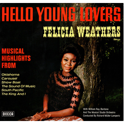 Felicia Weathers Hello Young Lovers Vinyl LP USED