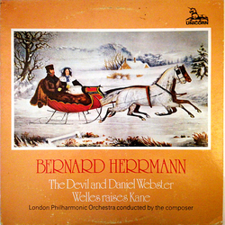 Bernard Herrmann / London Philharmonic Orchestra The Devil And Daniel Webster / Welles Raises Kane Vinyl LP USED